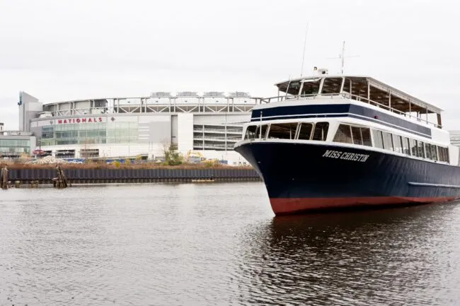 Potomac Riverboat on the Alexandria Waterfront