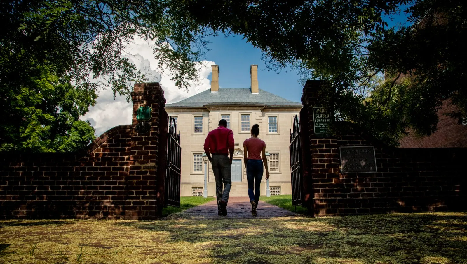 Couple at Carlyle House