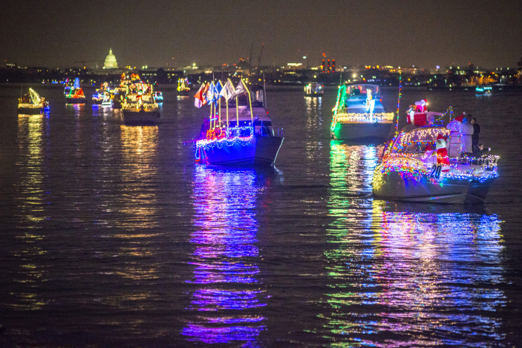 2023 Holiday Boat Parade of Lights in Alexandria, VA