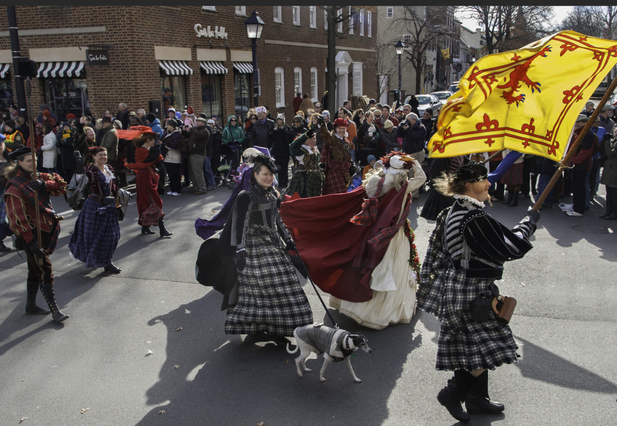 Alexandria Scottish Christmas Walk Parade