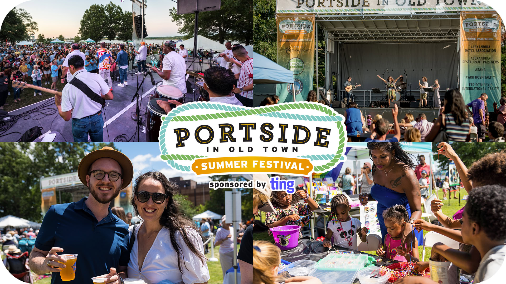 Portside in Old Town Summer Festival Visit Alexandria