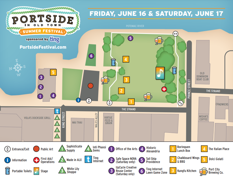 Portside in Old Town Summer Festival Sponsored by Ting Visit