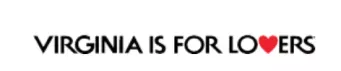 The phrase VIRGINIA IS FOR LOVERS in black capital letters