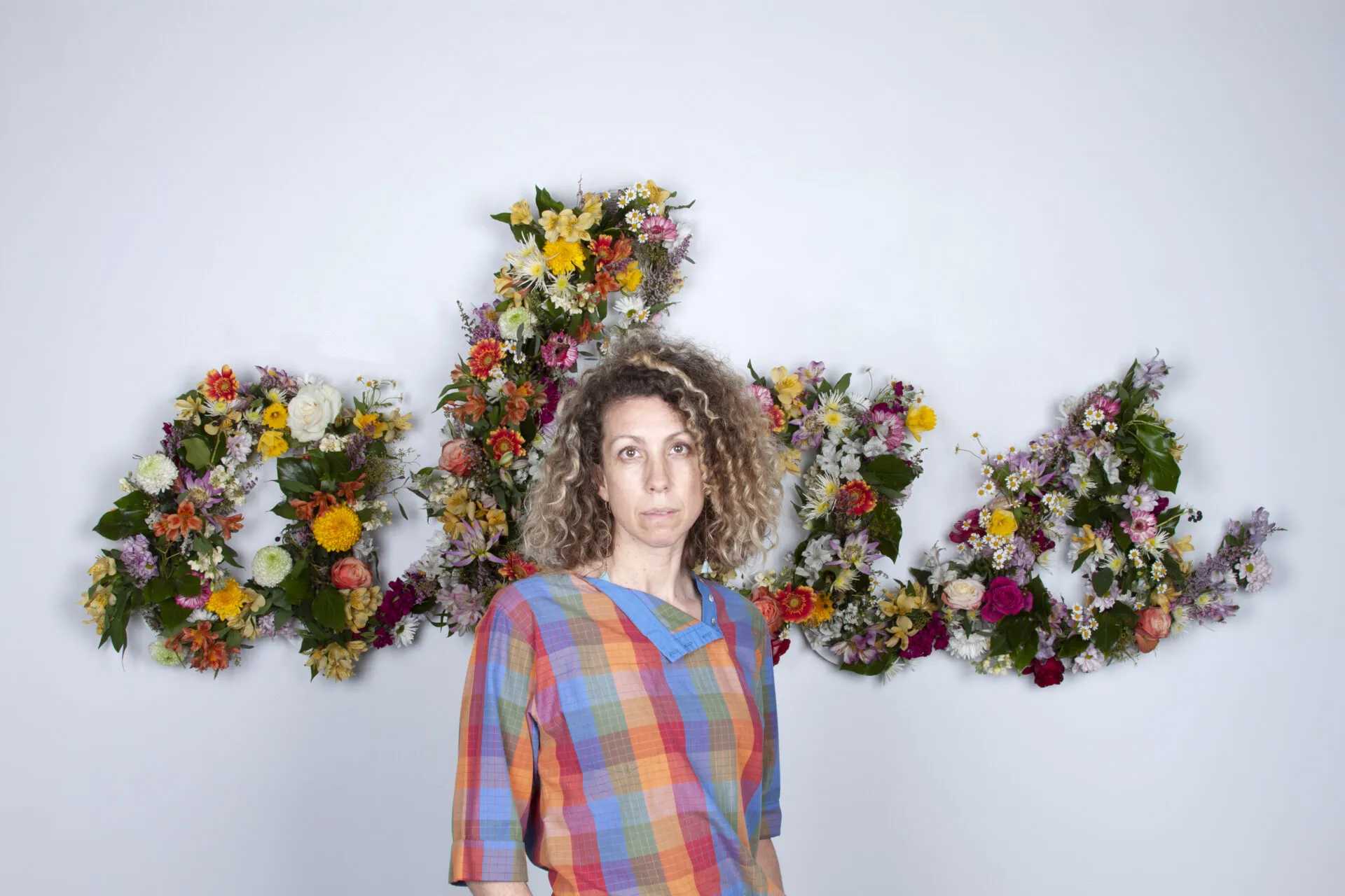 A photo of artist Alicie Eggert.