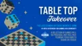 Board game players gather around tables at Tabletop Takeover event