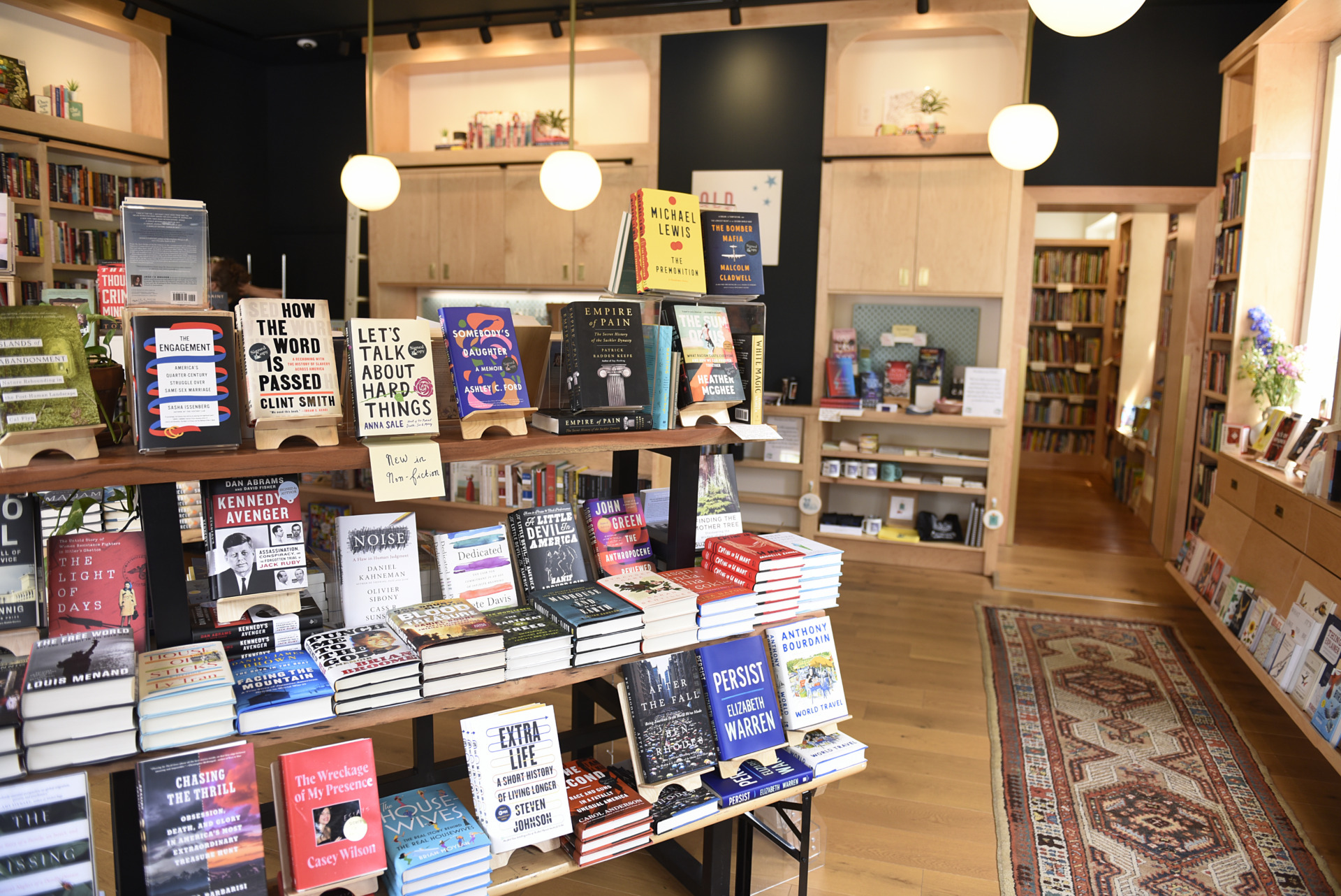 Interior of Old Town Books.